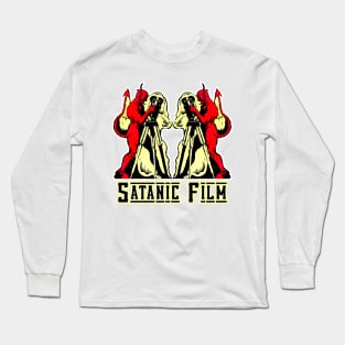 Satanic movie with a devilish director and hellish script Long Sleeve T-Shirt